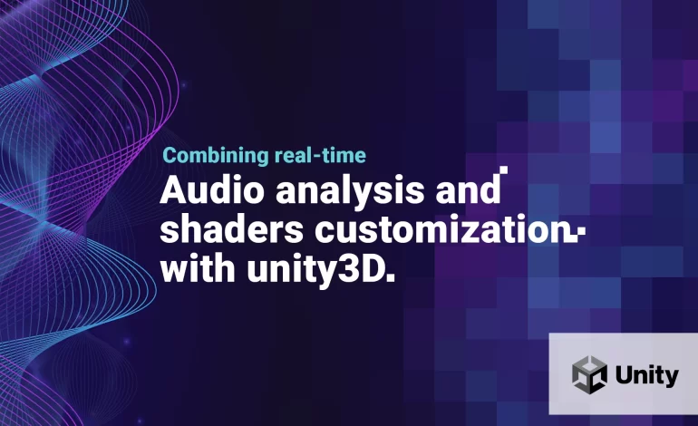 Combining real-time audio analysis and shaders customization with Unity3D