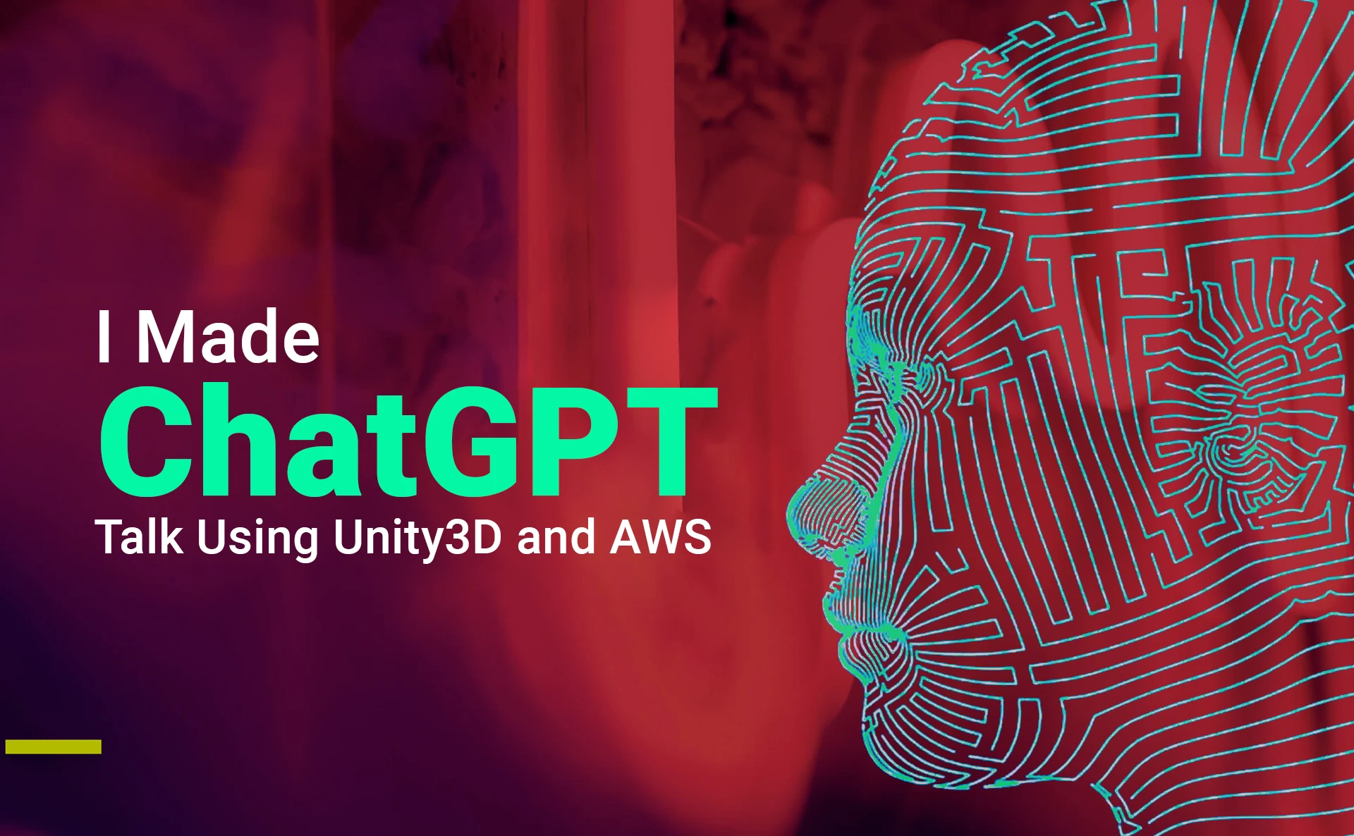 I made ChatGPT talk using Unity3D and AWS