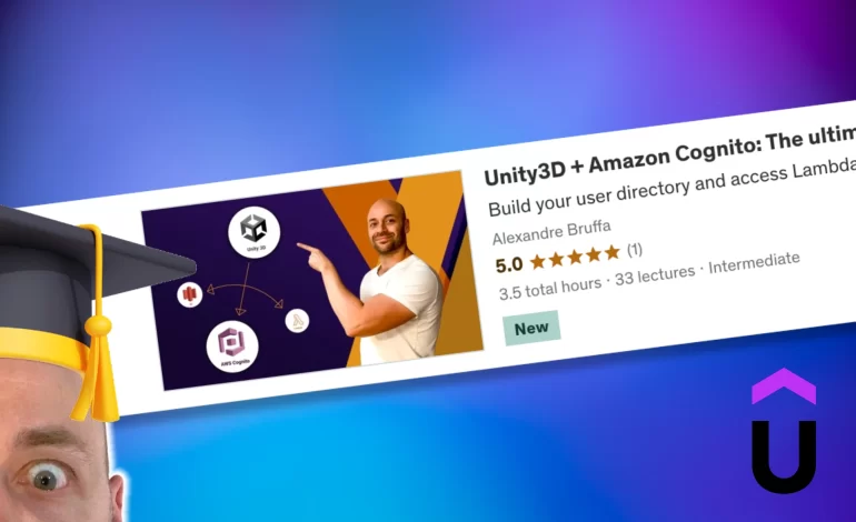 Unity3D + Amazon Cognito: My New Course on Udemy!